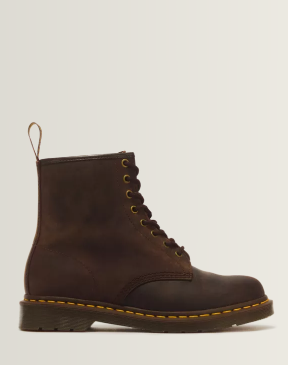 Dr. Martens 1460 Boot in Braun aus geöltem Crazy-Horse-Leder